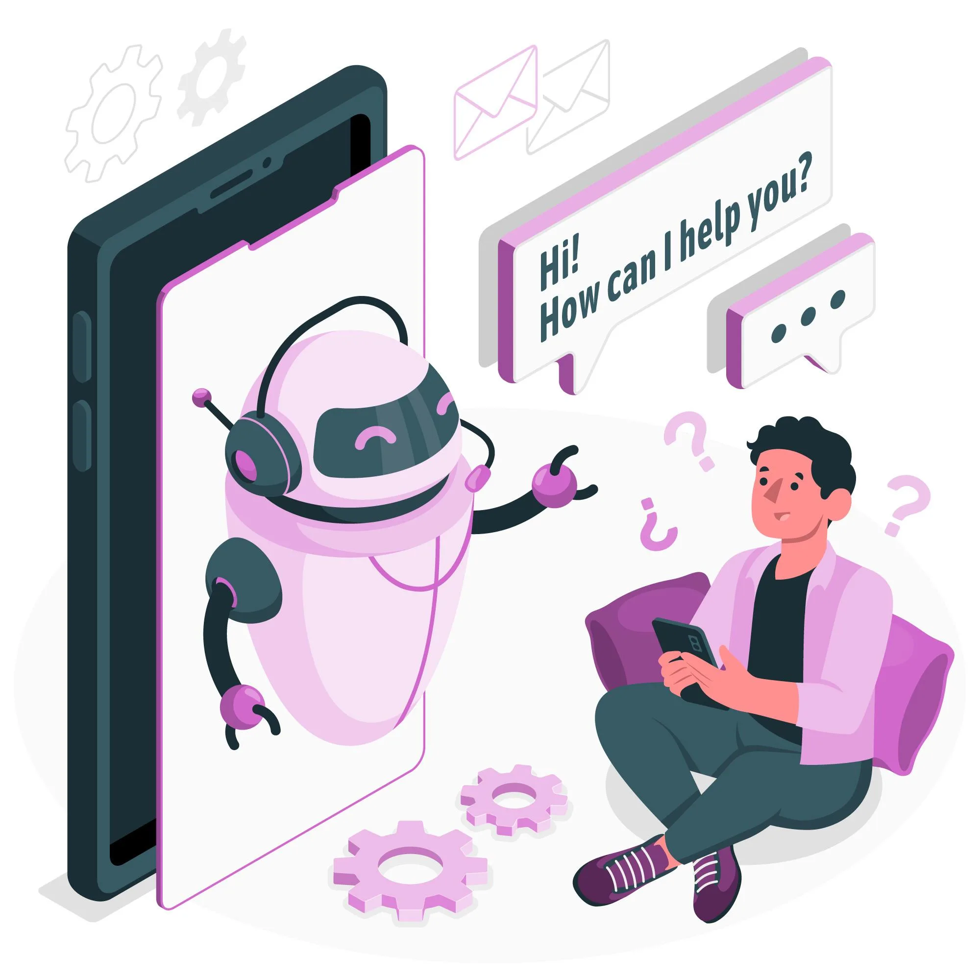 Chatbot offer graphic
