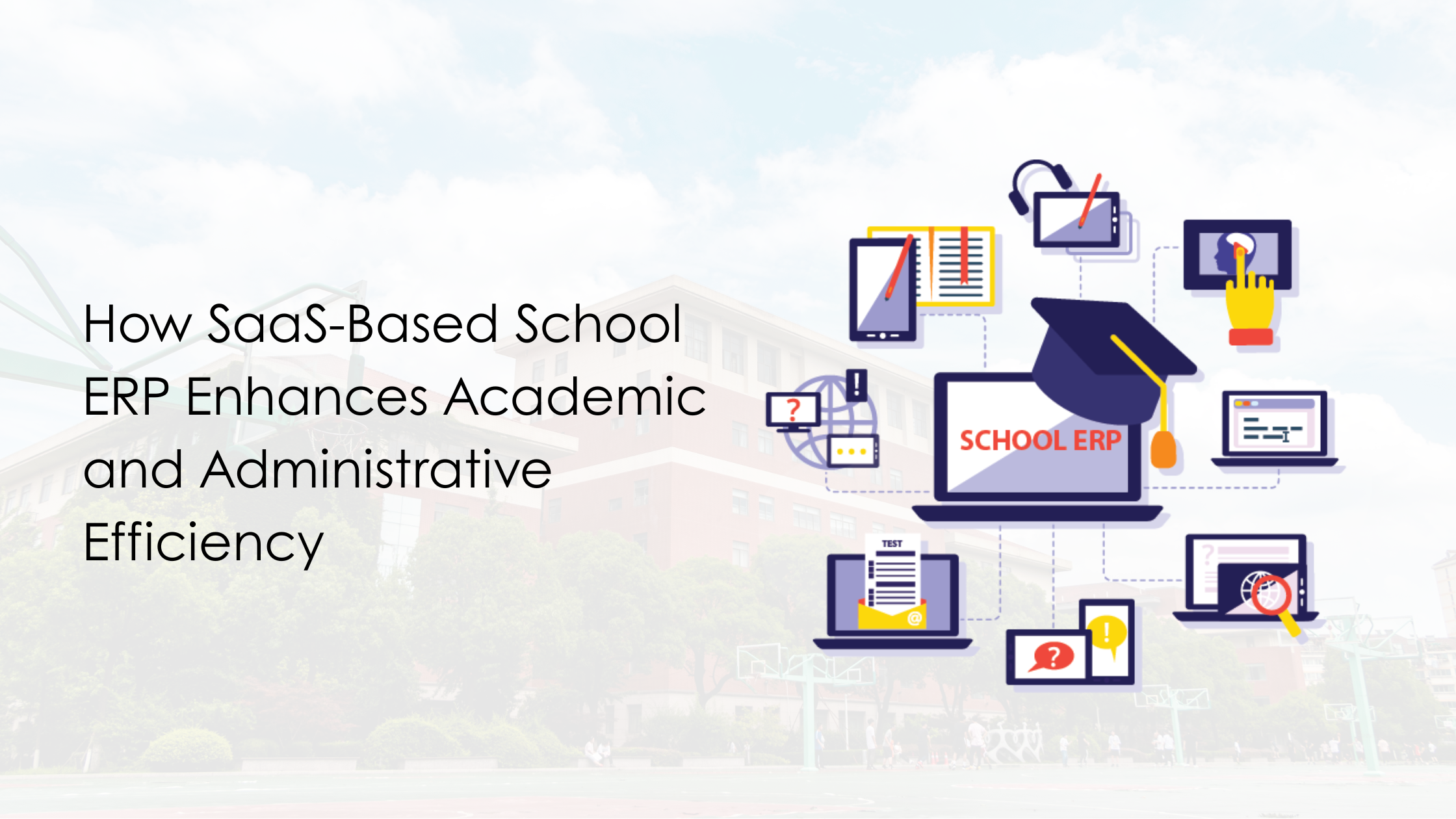 saas based school erp